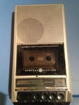 Vintage General Electric Tape Cassette Recorder Mod 3-50160 3-5016D "a" Shape. Fixed Price $49.99.