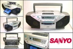 Sanyo MCD-Z330F Radio Cassette Boombox. Fixed Price $36.20.