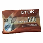 Tdk Normal Bias A60 Acoustic Cassette Tape Type 1 New. Fixed Price $5.40.