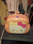 Sanrio Hello Kitty Pocketbook Am/fm Radio Cd Player Boombox 2003 Purse Tested. Fixed Price $75.00.