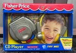 Fisher Price Cd Player Walkman Toy #72616 1998 Vintage New Old Stock. Fixed Price $79.99.