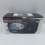 New Nib Deadstock Vintage 2002 Gpx Am/fm Radio Cassette Recorder Boombox C730. Fixed Price $36.00.