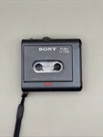 Worlds Smallest Analogue Tape Recorder Sony M-909, New Belt Works Perfect. Fixed Price $425.00.