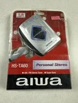 Aiwa HS-TA60 Personal Stereo Am/fm Radio Cassette Player Portable Nib. Fixed Price $99.00.