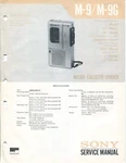Sony Model M-9/M-9G Micro Cassette-corder Service Manual Revised. Fixed Price $16.18.