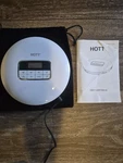 Hott CD511 Portable Player White, Rechargeable, MP3, Cd-r, I-shock Protection. Fixed Price $21.00.