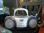 Phillips Magnavox AZ2000 Dynamic Bass Surround Boombox Am/fm Cd Cassette. Fixed Price $48.00.