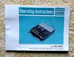 Vintage Operating Manual Panasonic Tape Recorder Model Rq 436S Matsushita Japan. Fixed Price $24.99.