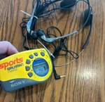 Sony Sport Walkman Cassette Radio Am/fm Presets 2 Headphones Tested. Fixed Price $45.00.