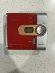 Sony MZ-N420D Net Red Walkman Digital Music Player Mini Disc W/md. Fixed Price $138.18.