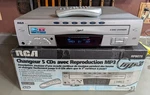 2001 Vintage Rca RP8078 5-DISC Cd Changer With Original Box And Remote, Works!. Fixed Price $120.00.