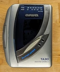 Walkman Aiwa HS-TA30 Am/fm Stereo Radio Cassette Player Super Bass No Headphones. Fixed Price $29.99.