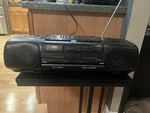 Parts Only Panasonic Boom Box RX-FT560 Dual Cassette Portable Am Fm Radio. Fixed Price $16.99.