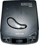 Craig JC6111C Portable Cd Player Super Bass System 1996 Vintage - Black. Fixed Price $6.68.