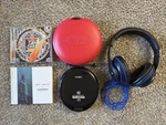 Coby Portable Cd Player Walkman Digital Sound Super Bass Anti-skip Bundle New. Fixed Price $55.00.
