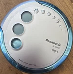 Panasonic SL-SX420 Cd Player MP3 Anti-skip System Silver Blue. Fixed Price $40.00.