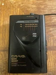 Craig Cassette Player JH-6220 Bass Boost System Headphones Am/fm Radio Untested. Fixed Price $25.00.