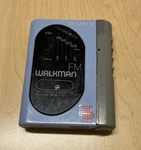Vintage Sony WM-F70 Purple Walkman Fm Cassette Player For Parts Repair Only. Fixed Price $60.00.