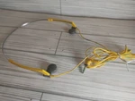 Vintage Sony Walkman Sports Yellow Dynamic Stereo Headphones MDR-W10 Tested. Fixed Price $35.00.