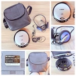 Bundle Curtis Portable Player CD145, Case Logic Bag W/ Aux Jack, 2 Headphones. Fixed Price $29.99.