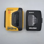 Sony Walkman Cassette Players WM-A53 + WM-EX10 Tested With Batteries Pins Turn. Fixed Price $89.95.
