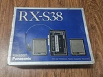 Rare Panasonic RX-S38 Vintage Stereo Cassette Player New Box With Speakers!. Fixed Price $250.00.
