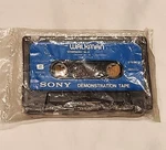 Vintage Sony Walkman Demonstration Cassette Tape Tokyo - Sealed. Fixed Price $29.99.