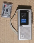 General Electric Vtg Portable Micro Cassette Voice Activate Recorder 3-5329A. Fixed Price $6.99.