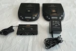 2 Jvc XL-P81 Personal Portable Cd Players With Ac And Car Audio Cassette Adaptor. Fixed Price $21.99.
