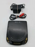 Vintage Kenwood DPC-331 Portable Cd Player W/ Accessories (read Desc). Fixed Price $17.99.