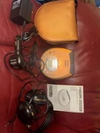 Philips AZ7387/17 Gold Portable Cd Player Headphones, Case, Charger Car. Fixed Price $57.00.