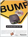 Panasonic Cd Player Anti Shock Memory Platinum Portable 1996 Vintage Print Ad. Fixed Price $12.85.