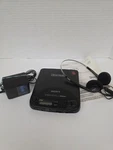 Sony Discman D-125 Portable Black Cd Player Mega Bass Needs Battery Untested. Fixed Price $24.95.
