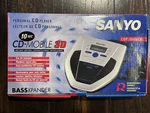 New In Box Sanyo Compact Disc Player Model No CDP-1000CR. Fixed Price $120.00.
