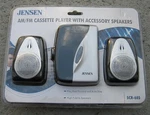 Jensen Am/fm Cassette Player With Accessory Speakers, SCR-68S, New, Old-stock!. Fixed Price $31.95.