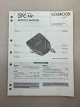 Kenwood DPC-141 Original Service Manual Free Shipping. Fixed Price $14.00.