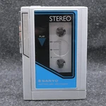 Sanyo M-G15A Portable Cassette Player. Fixed Price $35.00.