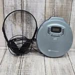 Blue White-westinghouse Portable Cd Player (model # WDM13625) Tested Aqua Marine. Fixed Price $19.99.