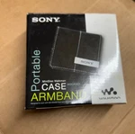 New Sony Walkman Atrac Net Md Portable Minidisc Armband Carry Case. Fixed Price $14.99.