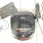 Vintage Sony Car Discman Mega Bass Esp D-835K Cd Player. Fixed Price $34.97.