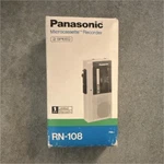 Panasonic Microcassette Recorder RN-108 2 Speed Handheld. Fixed Price $21.99.