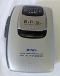 Vtg Jensen Audio Am/fm Cassette Player Model SCR-70M Bass Boost System Tested. Fixed Price $9.00.