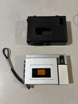 Vintage Sony Cassette TC-55 Tape Recorder Leather Case Untested. Fixed Price $29.99.