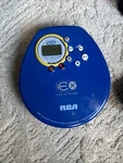 Blue Rca 180 Second Xtreme Skip Protection Personal Cd Player Model RP2443. Fixed Price $14.37.