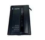 Vtg Sanyo M1115 Voice Activated Mini Cassette Tape Recorder & Microphone Tested. Fixed Price $24.90.