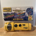 Gpx Sports Am/fm Flashlight Radio With Clock And Siren Model YOO5OD Yellow. Fixed Price $14.99.