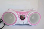 Jensen CD-490 Pink Portable Player Boombox Am/fm Radio Aux Tested Limited Edt. Fixed Price $49.95.
