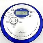 Audiophase CDT-320 Portable Compact Disc Player Blue (tested!). Fixed Price $22.94.