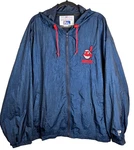 Vtg Pro Player Cleveland Indians Mens Size Xl Chief Wahoo Windbreaker Jacket Mlb. Fixed Price $35.59.