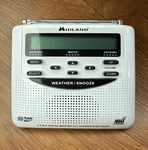 Midland WR-120 Emergency Weather Alert Radio With Alarm Clock Battery / Ac Power. Fixed Price $11.92.